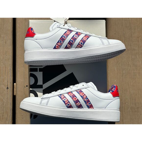 NEW Adidas Farm Rio Womens Grand Court 2.0 Low Casual Sneaker - 9.5 - Picture 6 of 12